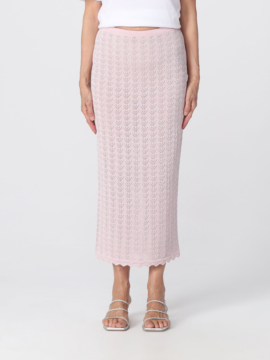 Alessandra Rich Skirt ALESSANDRA RICH Woman colour Pink