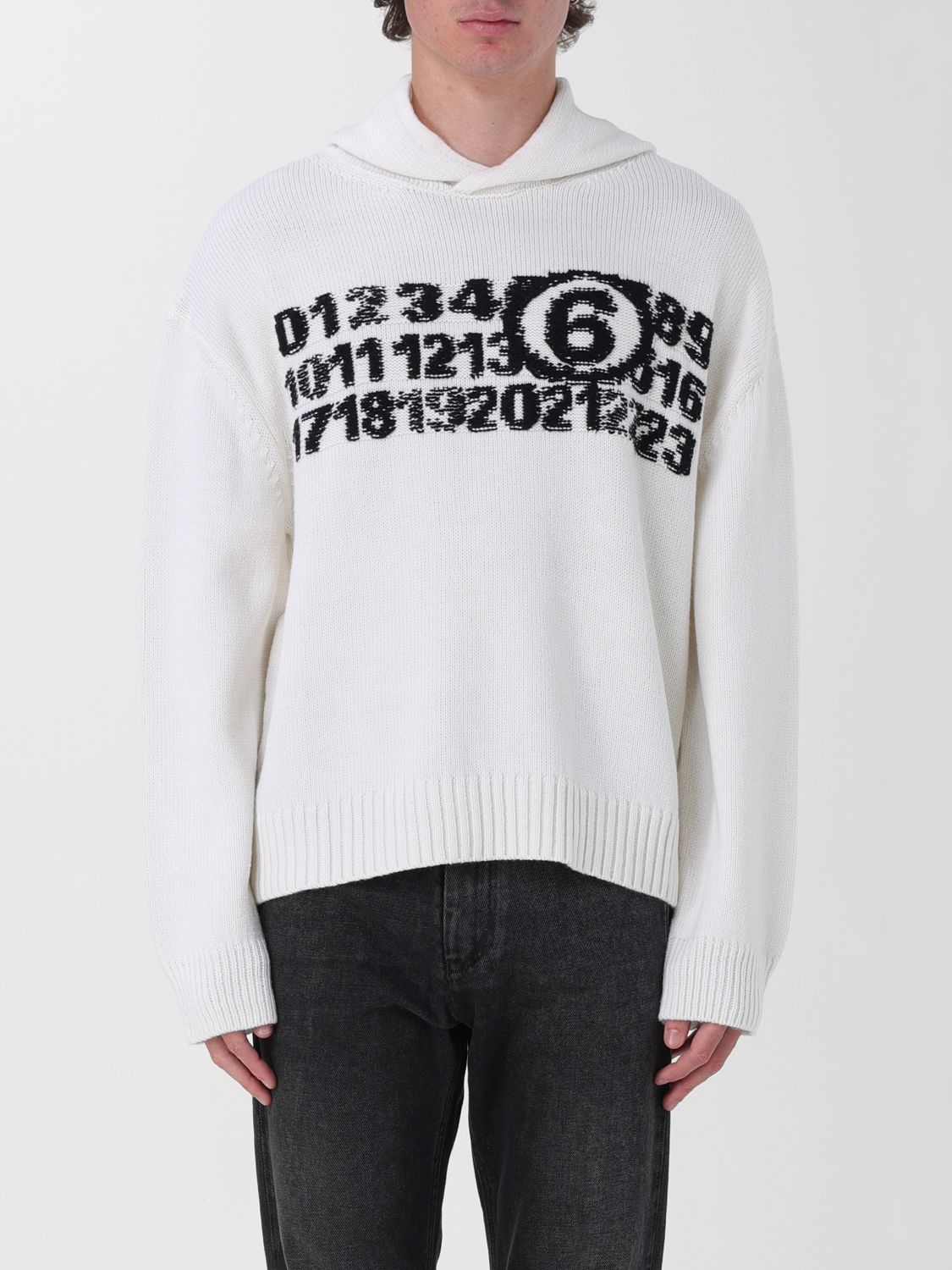 MM6 Maison Margiela Sweater MM6 MAISON MARGIELA Men color White