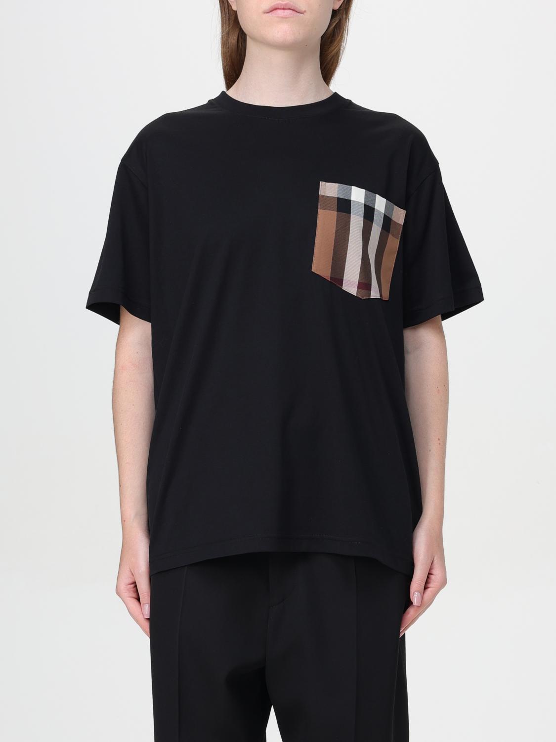 Burberry T-Shirt BURBERRY Woman color Black