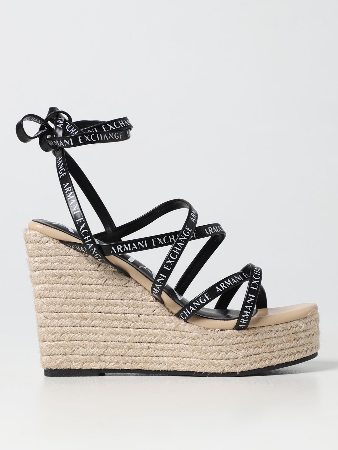 Armani Exchange Wedge Shoes ARMANI EXCHANGE Woman colour Black