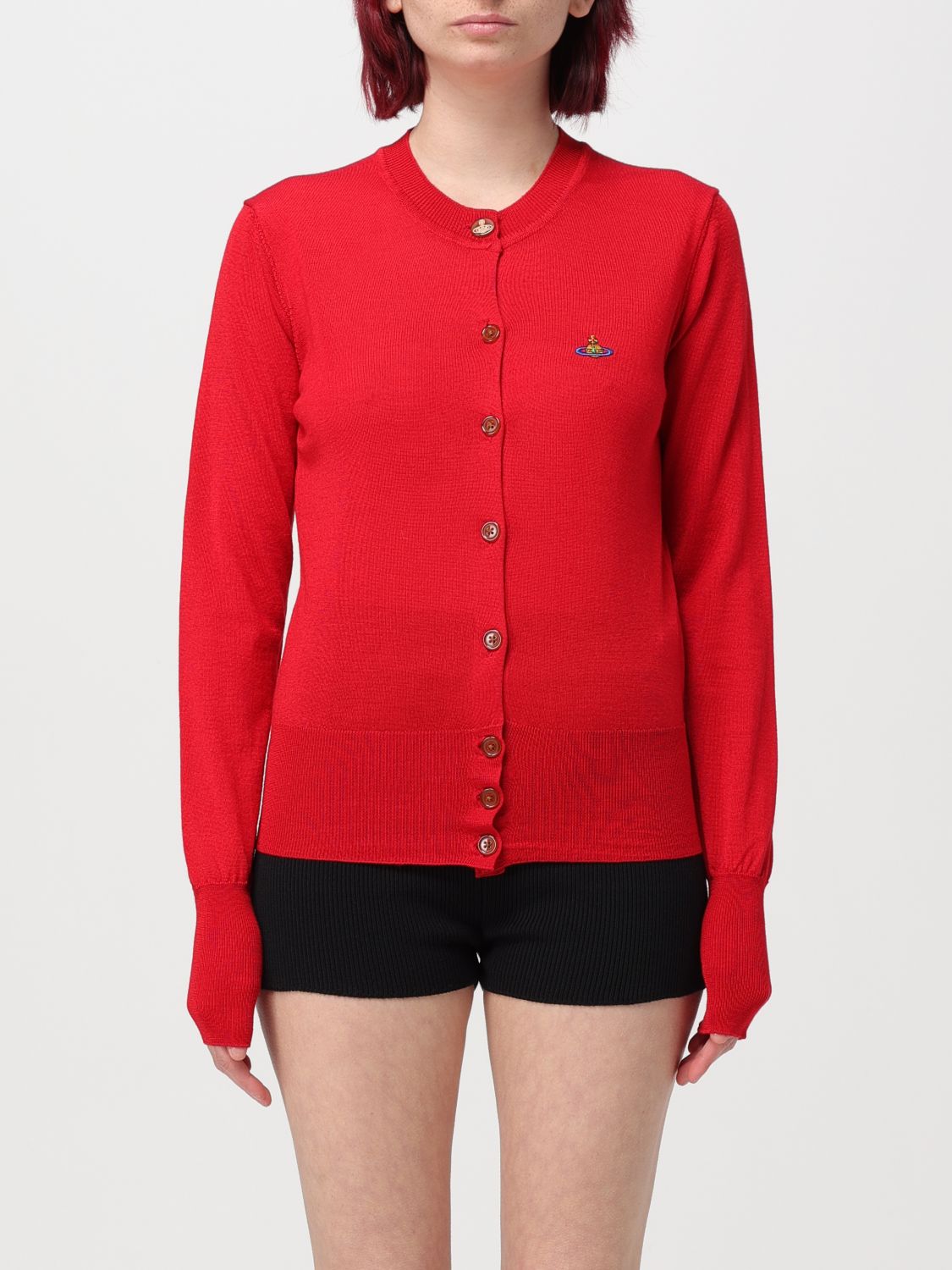 Vivienne Westwood Cardigan VIVIENNE WESTWOOD Woman color Red