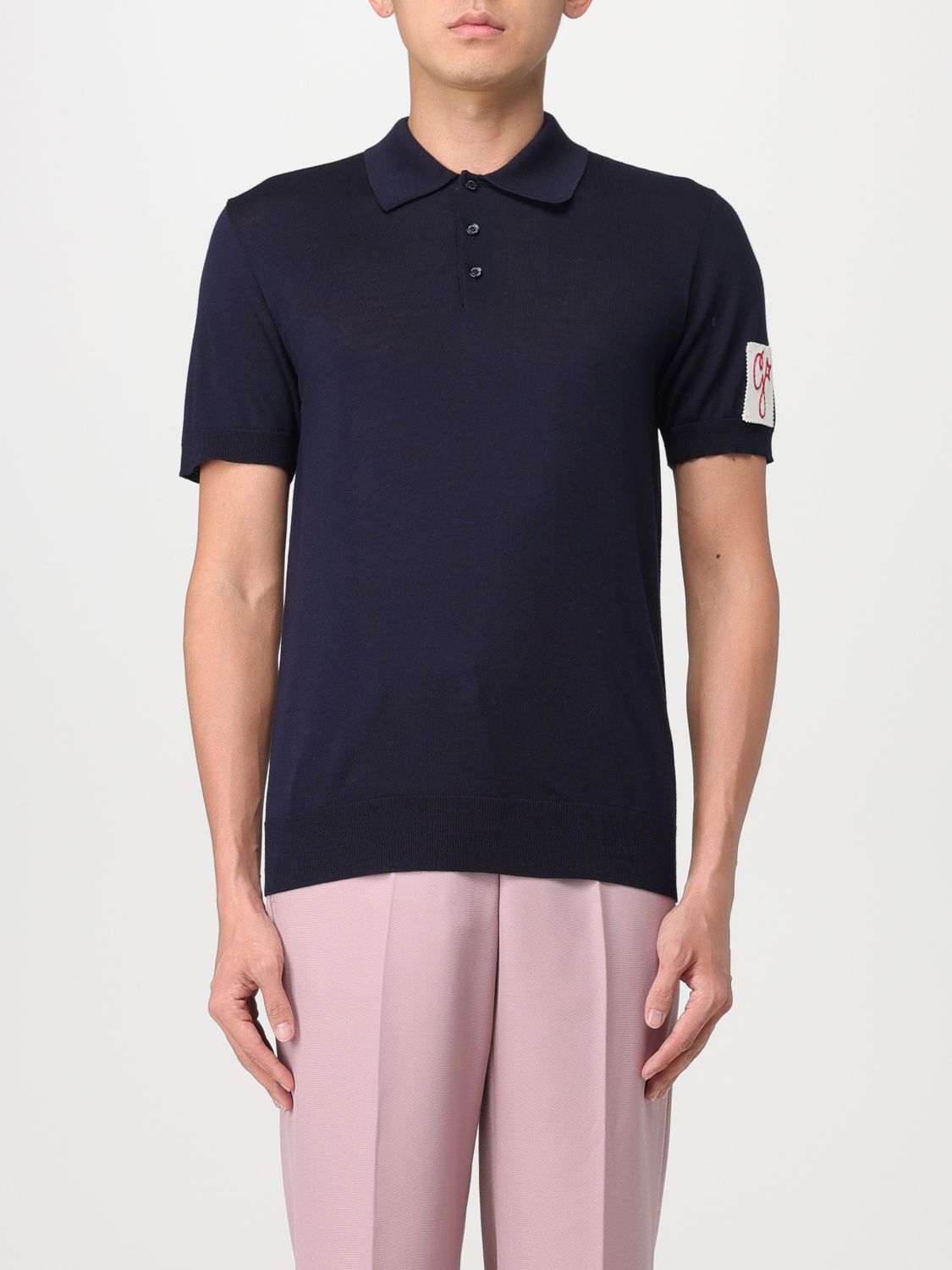 Golden Goose Polo Shirt GOLDEN GOOSE Men colour Blue