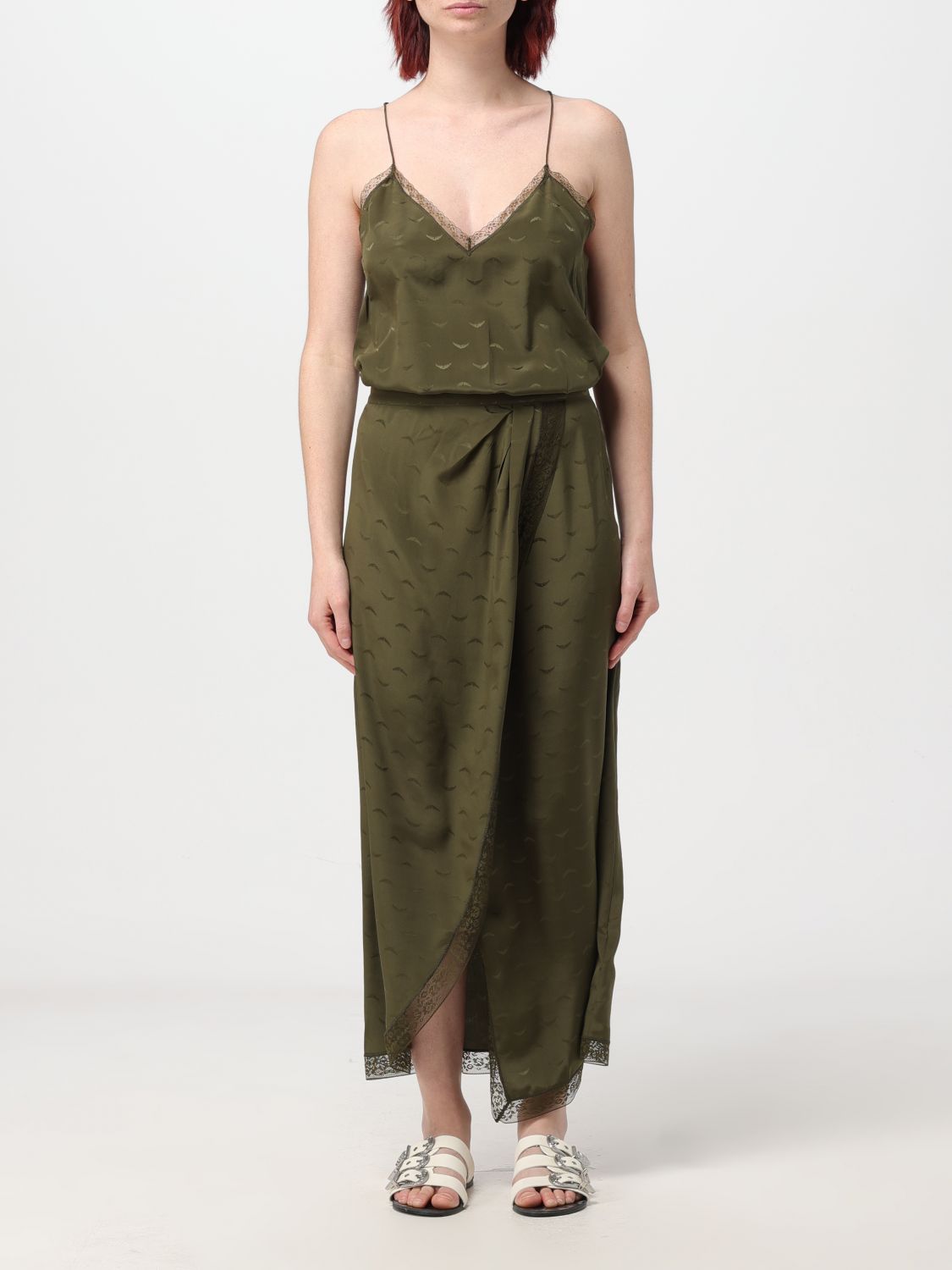Zadig & Voltaire Dress ZADIG & VOLTAIRE Woman color Military