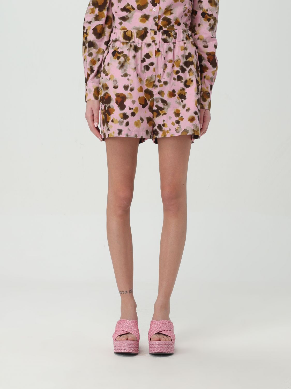 Msgm Short MSGM Woman colour Pink