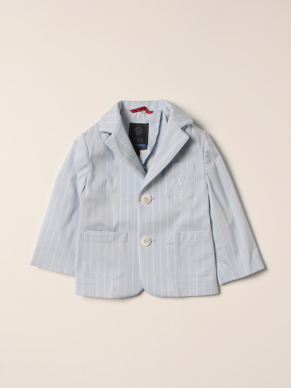 Fay Single-breasted Fay striped blazer