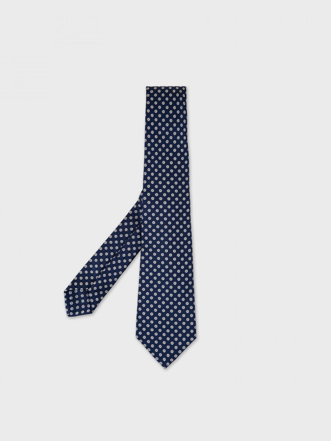 Kiton Tie KITON Men color Blue 1