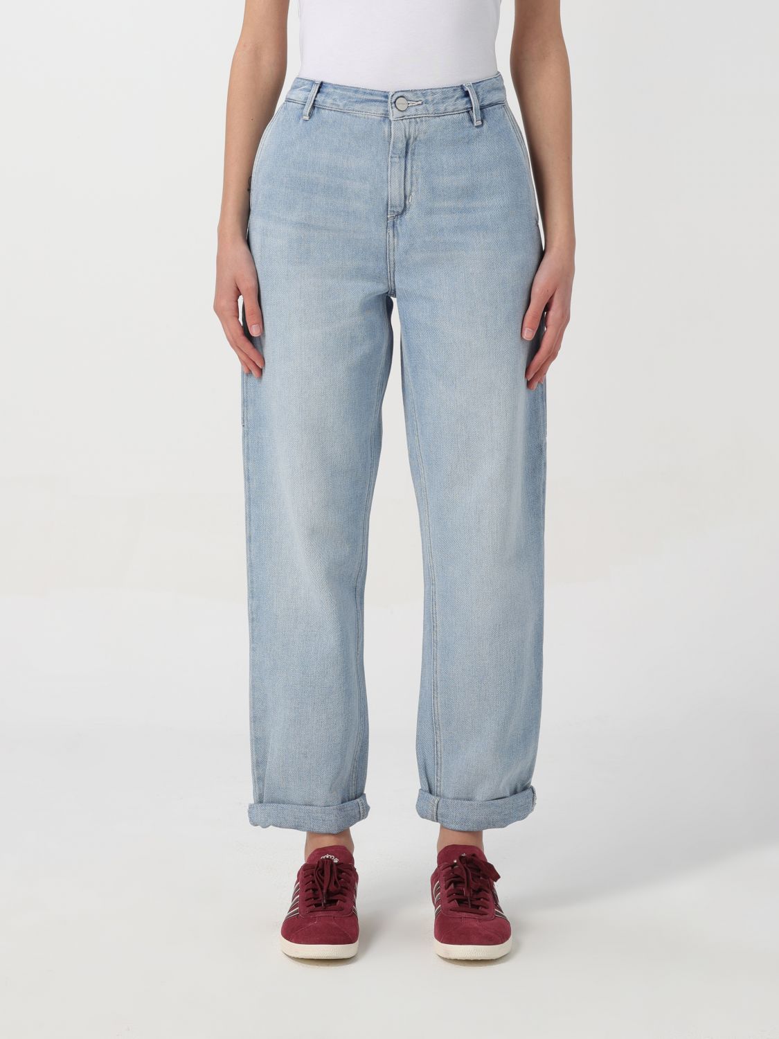 Carhartt WIP Trousers CARHARTT WIP Woman colour Blue