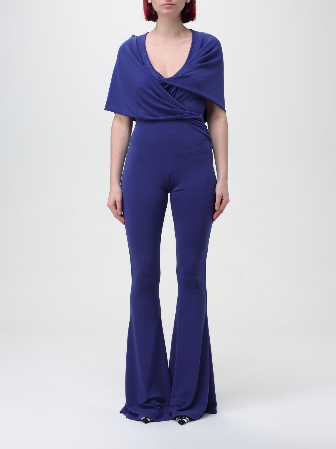 Andamane Jumpsuits ANDAMANE Woman colour Navy