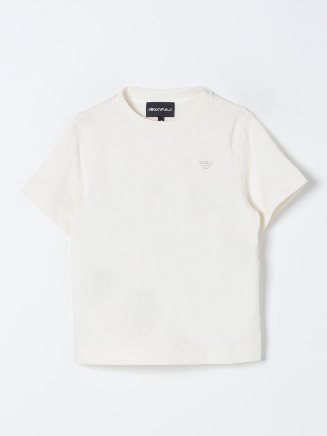 Emporio Armani Kids T-Shirt EMPORIO ARMANI KIDS Kids colour Cream