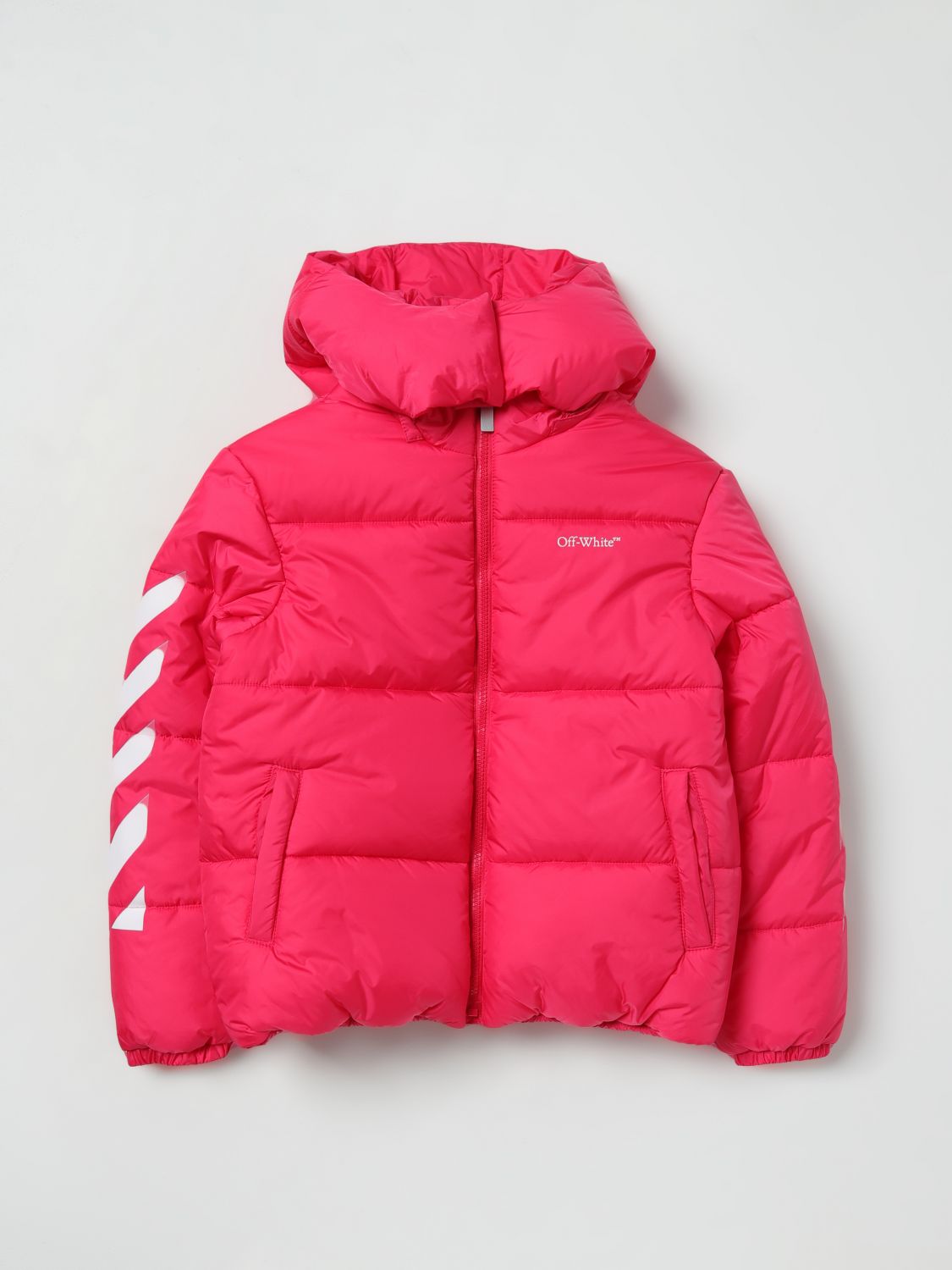 OFF-WHITE Jacket OFF-WHITE Kids colour Fuchsia