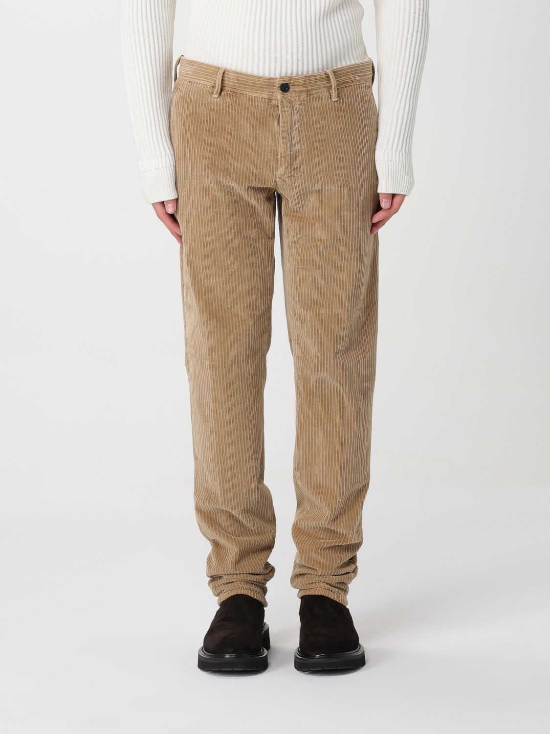 Incotex Trousers INCOTEX Men colour Beige