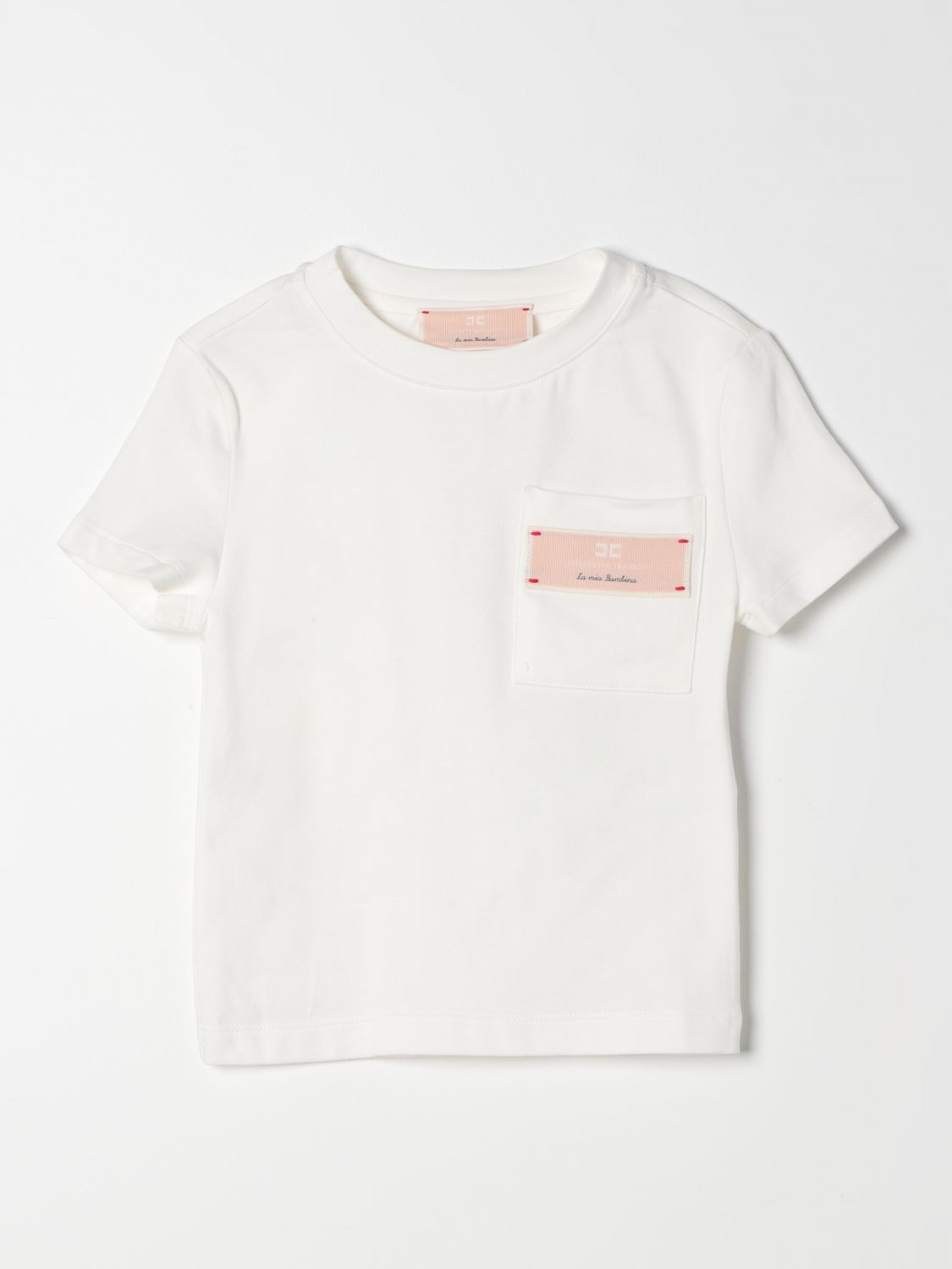 Elisabetta Franchi La Mia Bambina T-Shirt ELISABETTA FRANCHI LA MIA BAMBINA Kids colour Ivory