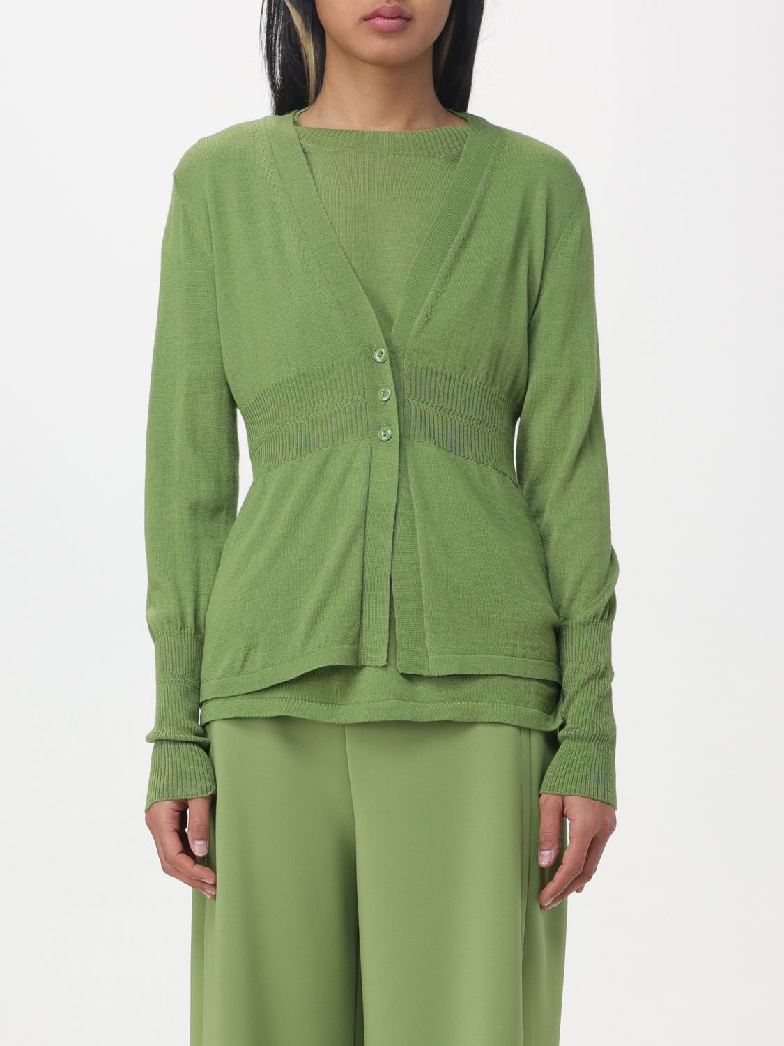 Max Mara Leisure Dress MAX MARA LEISURE Woman colour Green