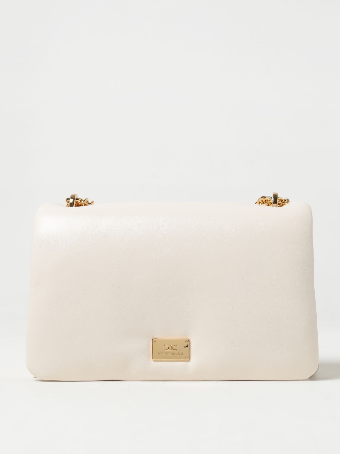 Elisabetta Franchi Shoulder Bag ELISABETTA FRANCHI Woman colour Butter