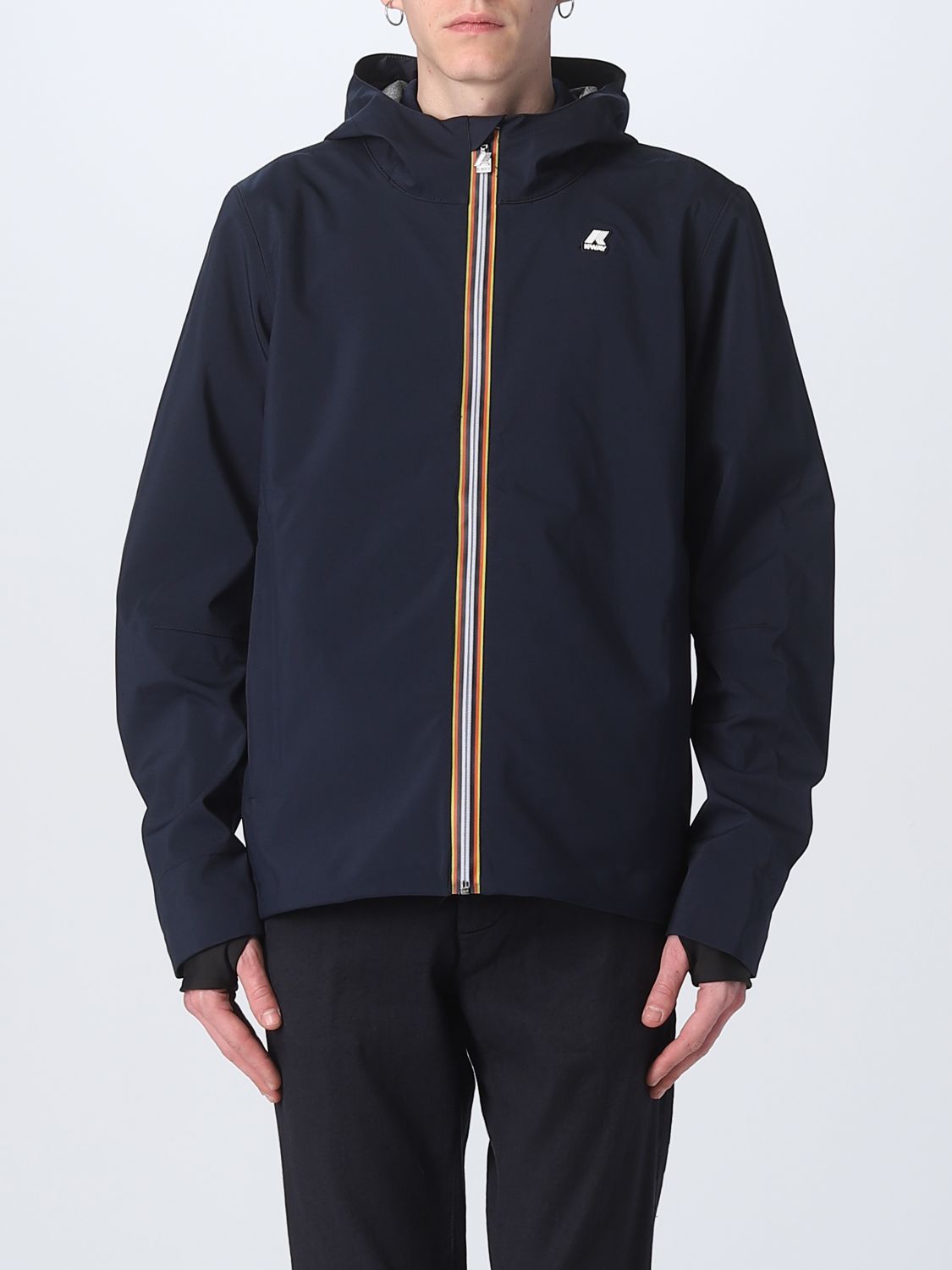 K-Way Jacket K-WAY Men colour Navy