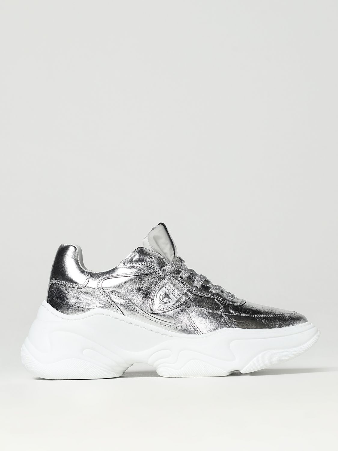 Philippe Model Sneakers PHILIPPE MODEL Woman colour Silver