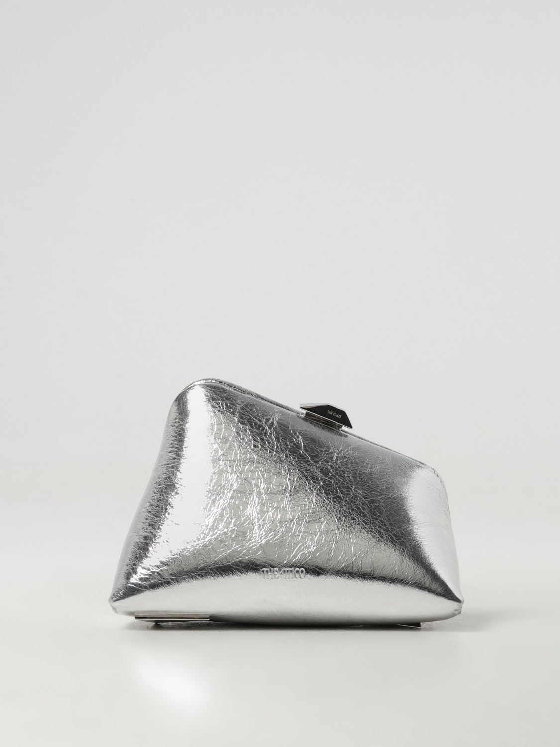 The Attico Mini Bag THE ATTICO Woman colour Silver