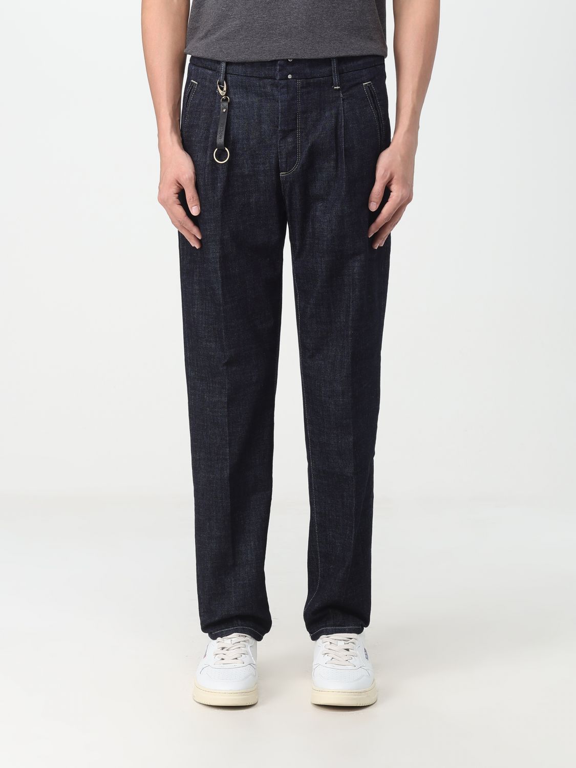 Incotex Trousers INCOTEX Men colour Denim