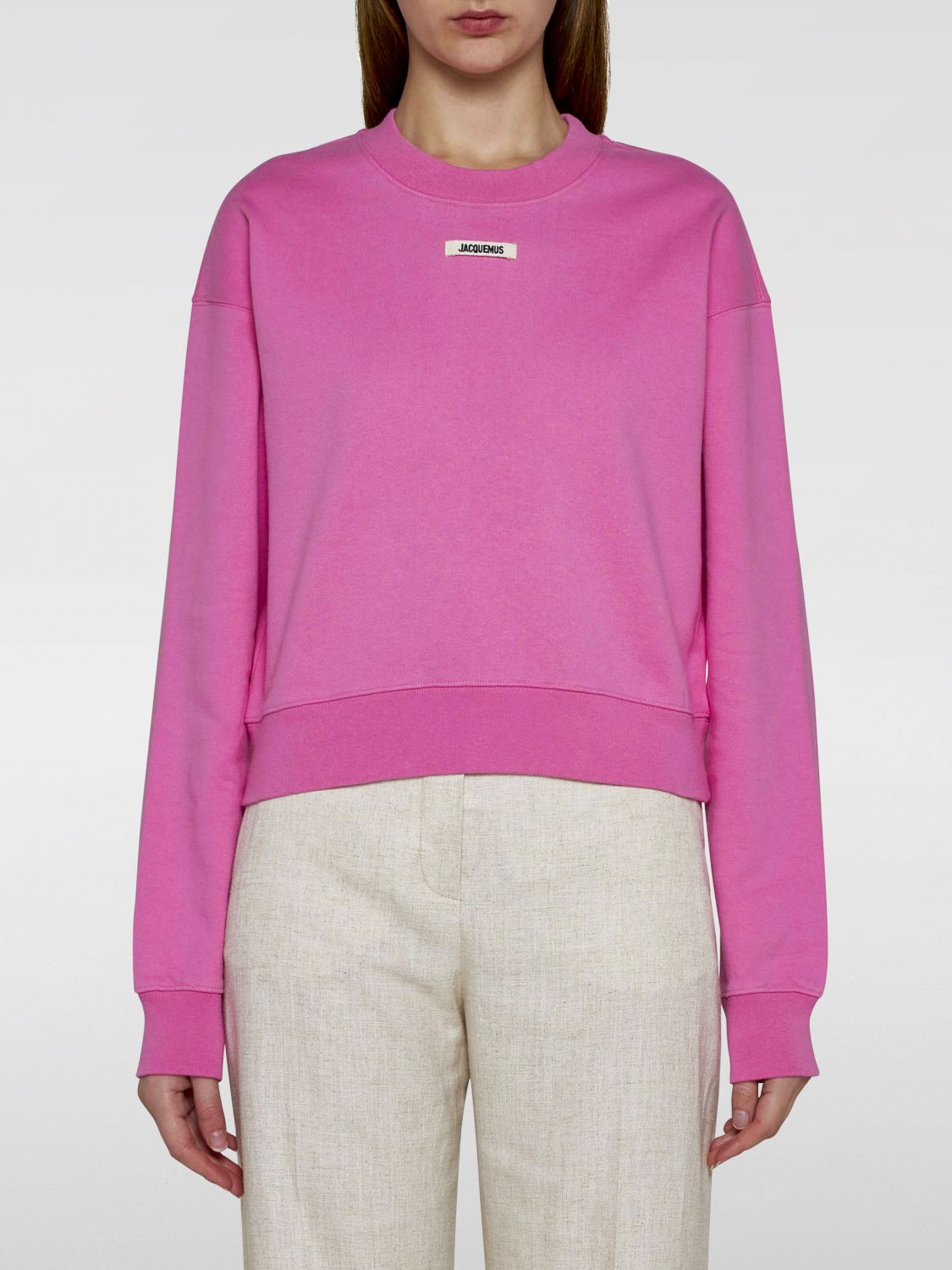 Jacquemus Sweatshirt JACQUEMUS Woman color Pink