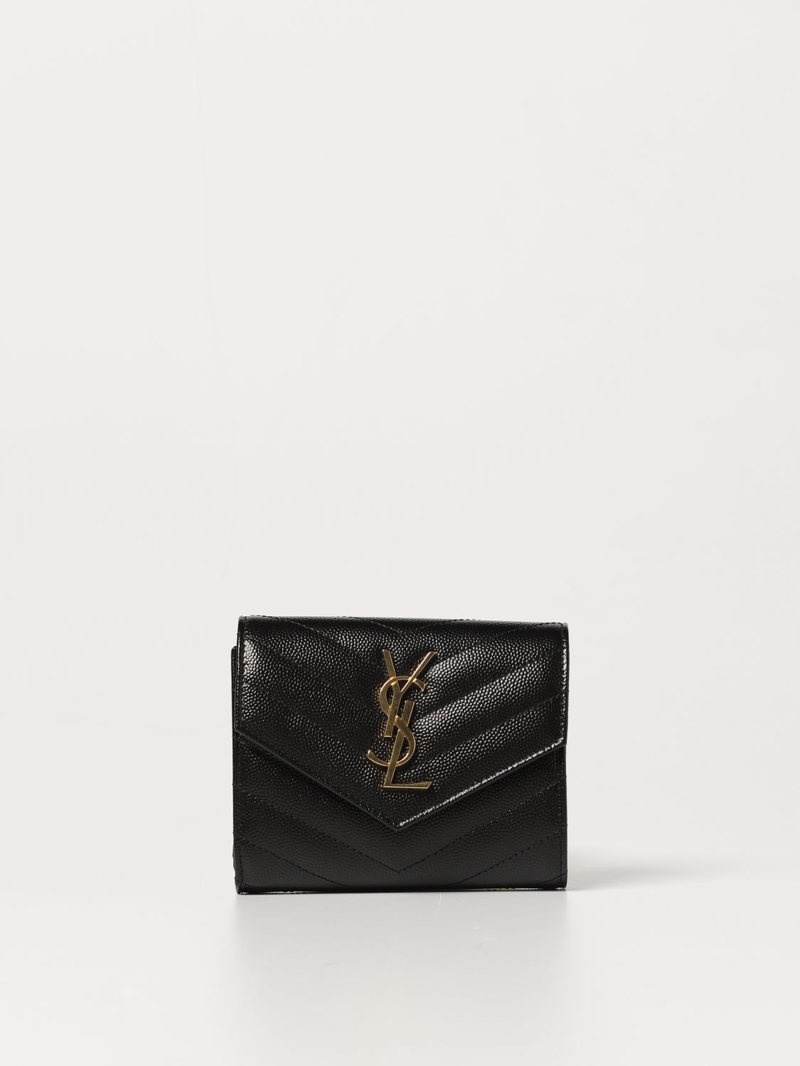 Saint Laurent Wallet SAINT LAURENT Woman colour Black