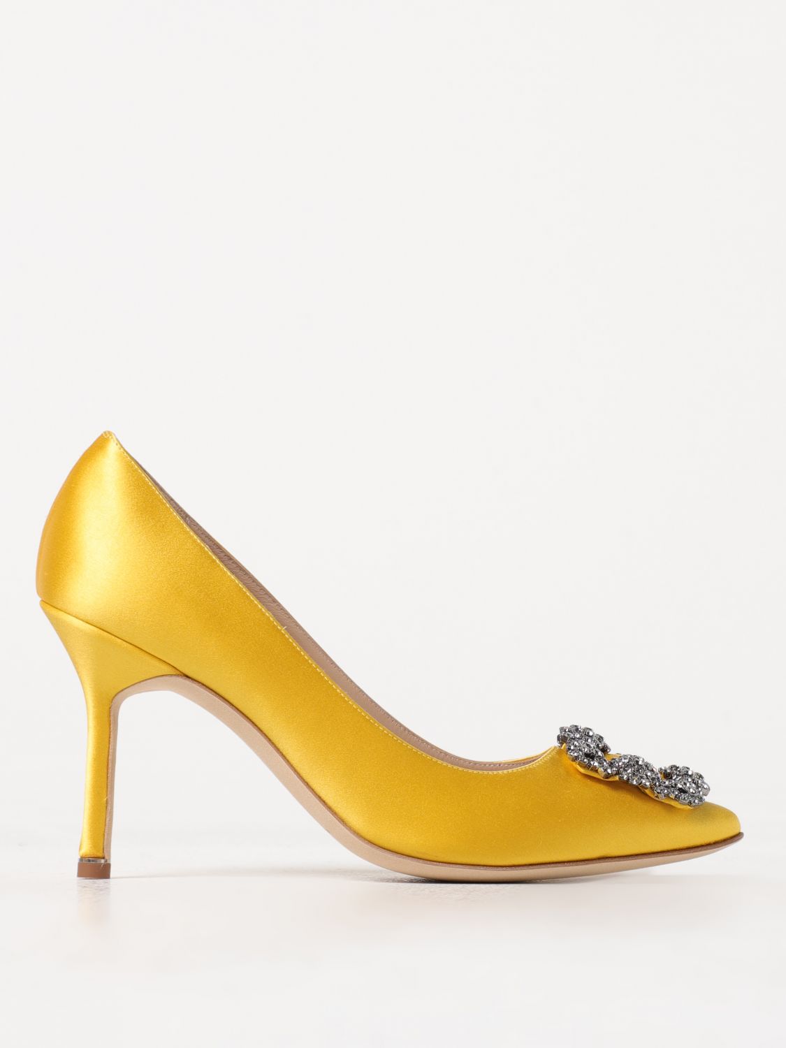 Manolo Blahnik Court Shoes MANOLO BLAHNIK Woman colour Yellow