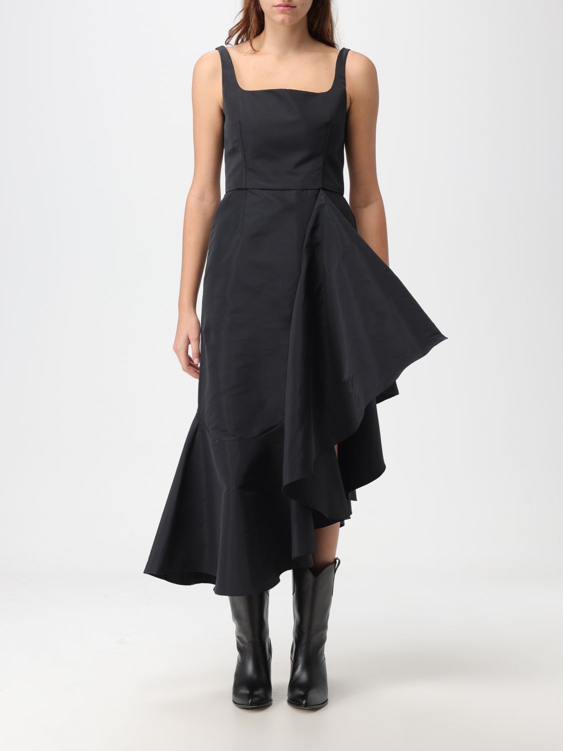 Alexander McQueen Dress ALEXANDER MCQUEEN Woman colour Black