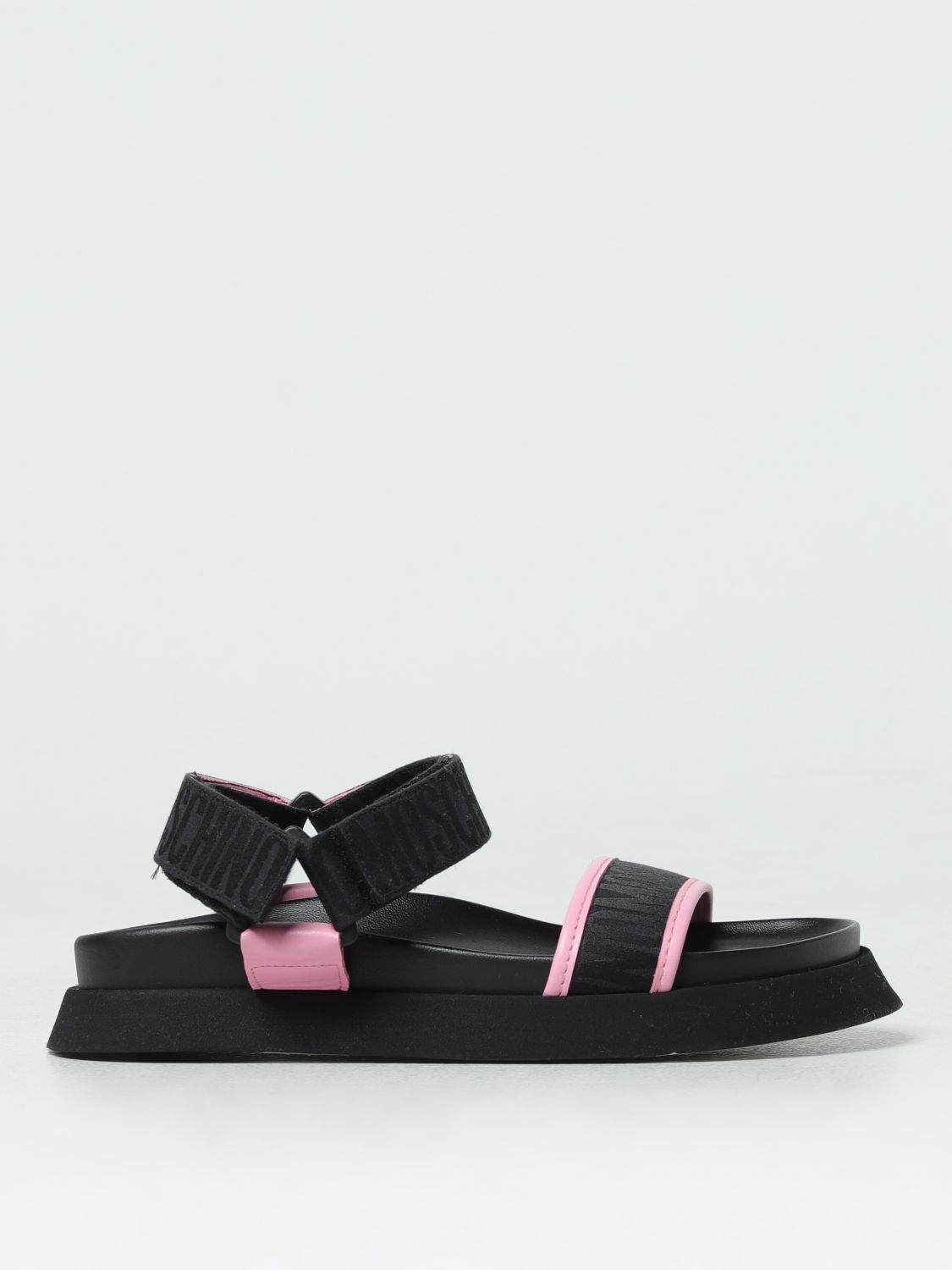 Moschino Couture Flat Sandals MOSCHINO COUTURE Woman colour Black