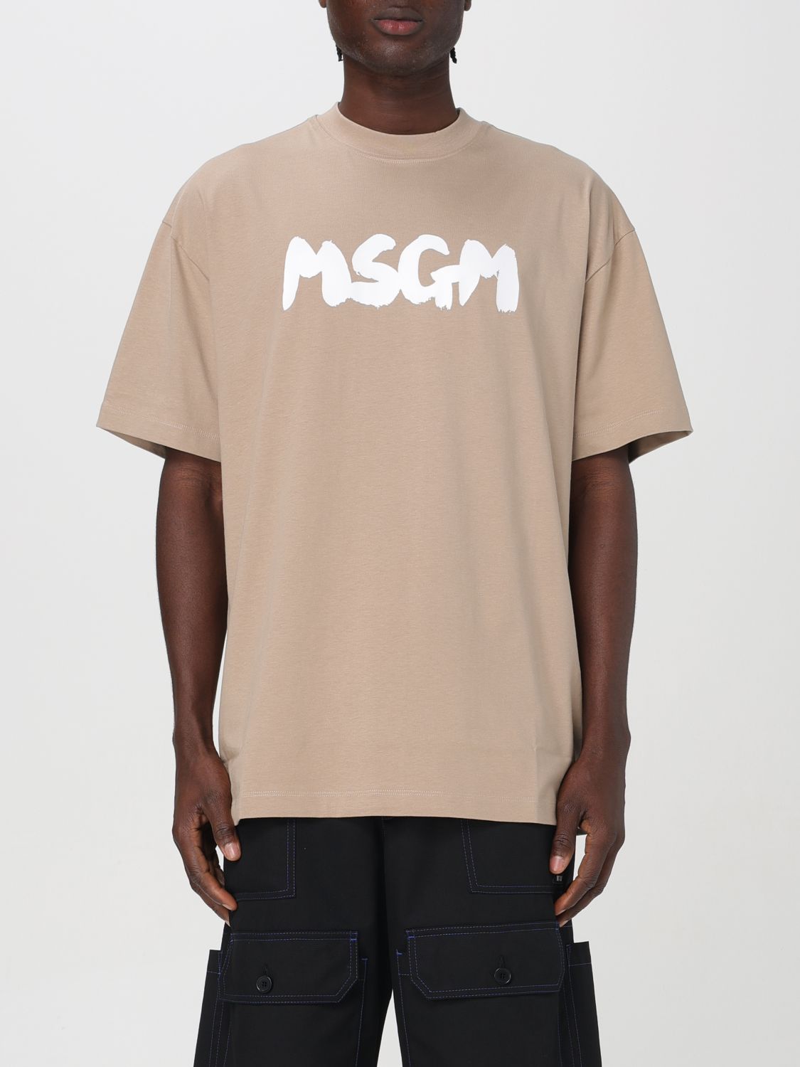 Msgm T-Shirt MSGM Men colour Natural