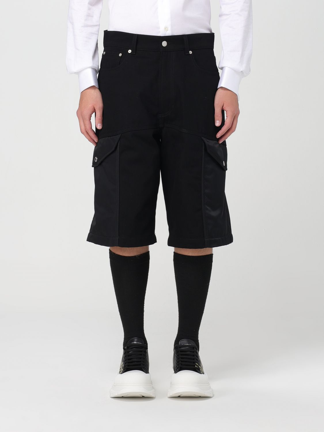 Alexander McQueen Short ALEXANDER MCQUEEN Men colour Black