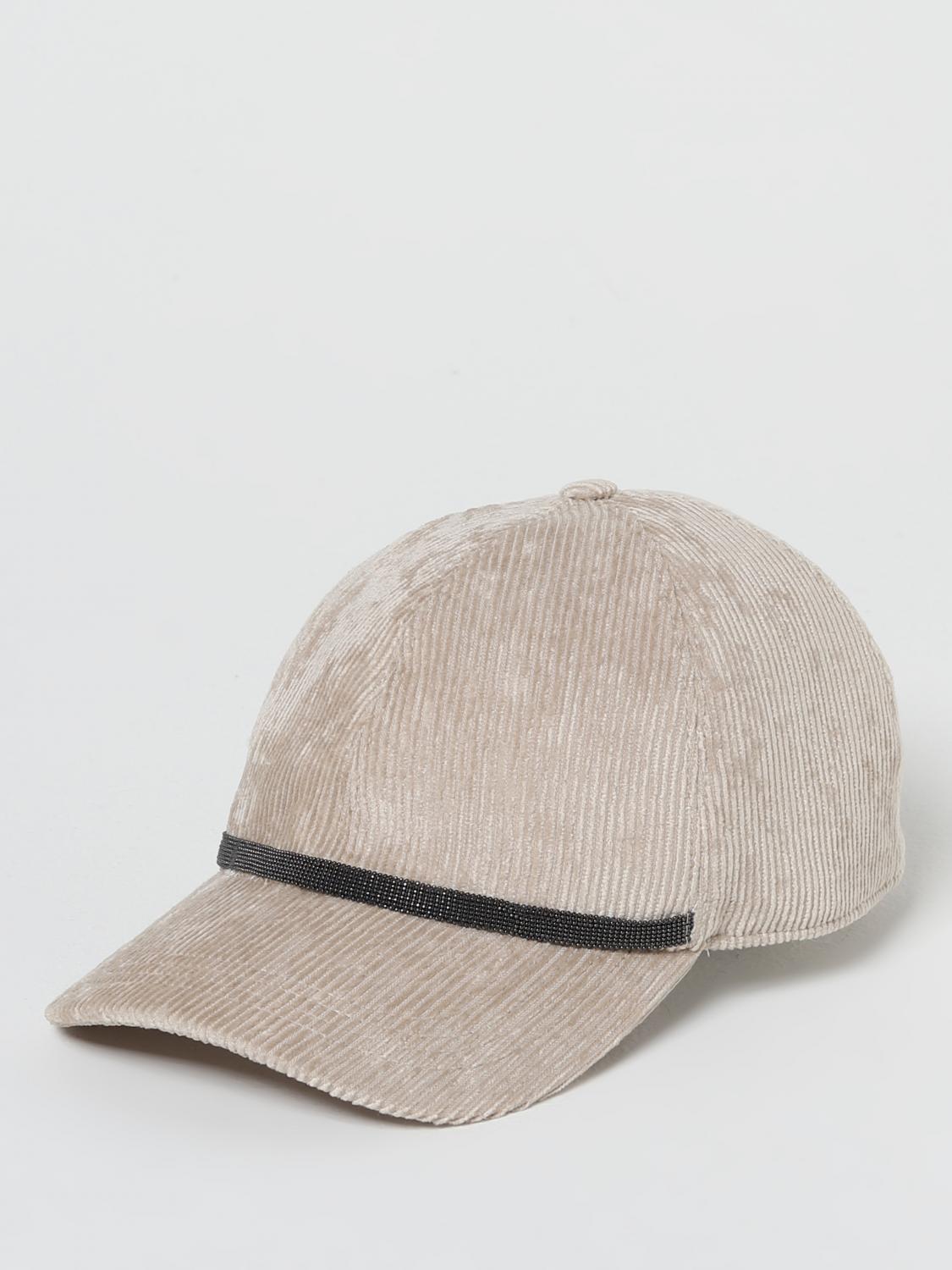 Brunello Cucinelli Hat BRUNELLO CUCINELLI Woman colour Beige