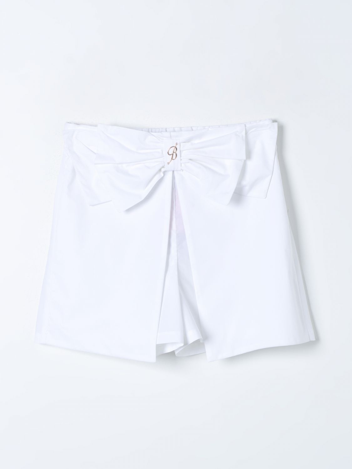 Miss Blumarine Trousers MISS BLUMARINE Kids colour White