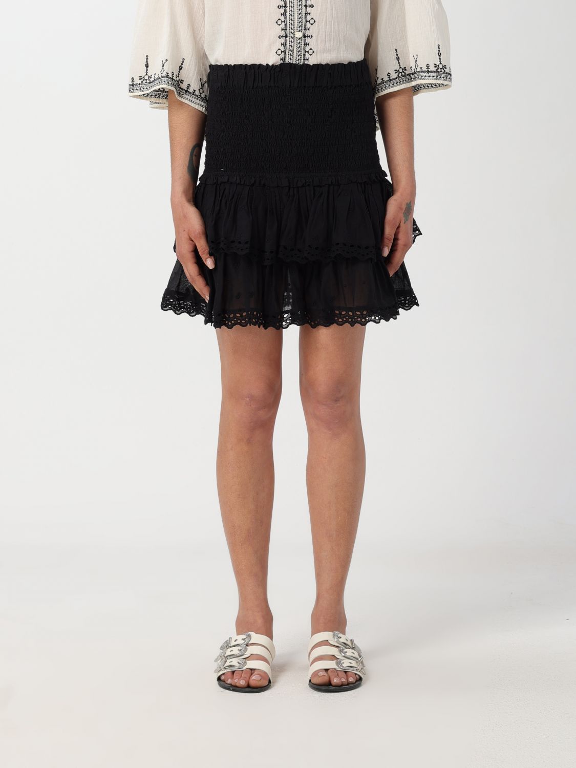 Isabel Marant Étoile Skirt ISABEL MARANT ETOILE Woman colour Black