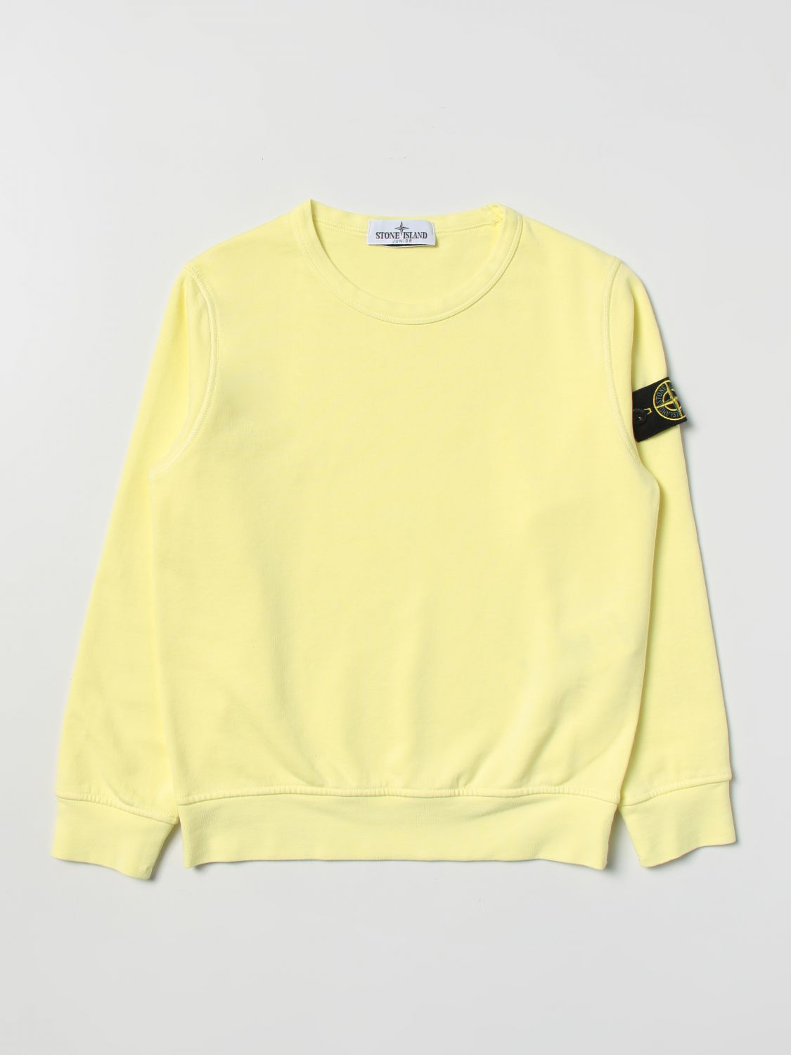 Stone Island Junior Jumper STONE ISLAND JUNIOR Kids colour Lemon