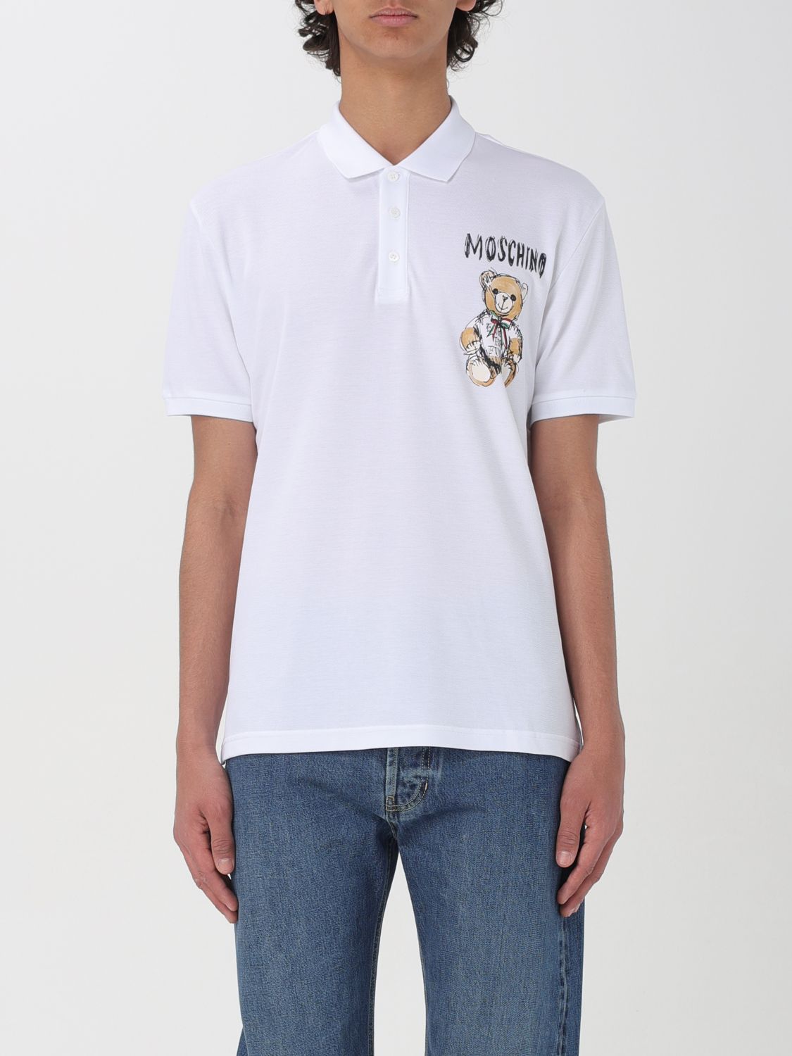 Moschino Couture Polo Shirt MOSCHINO COUTURE Men color White