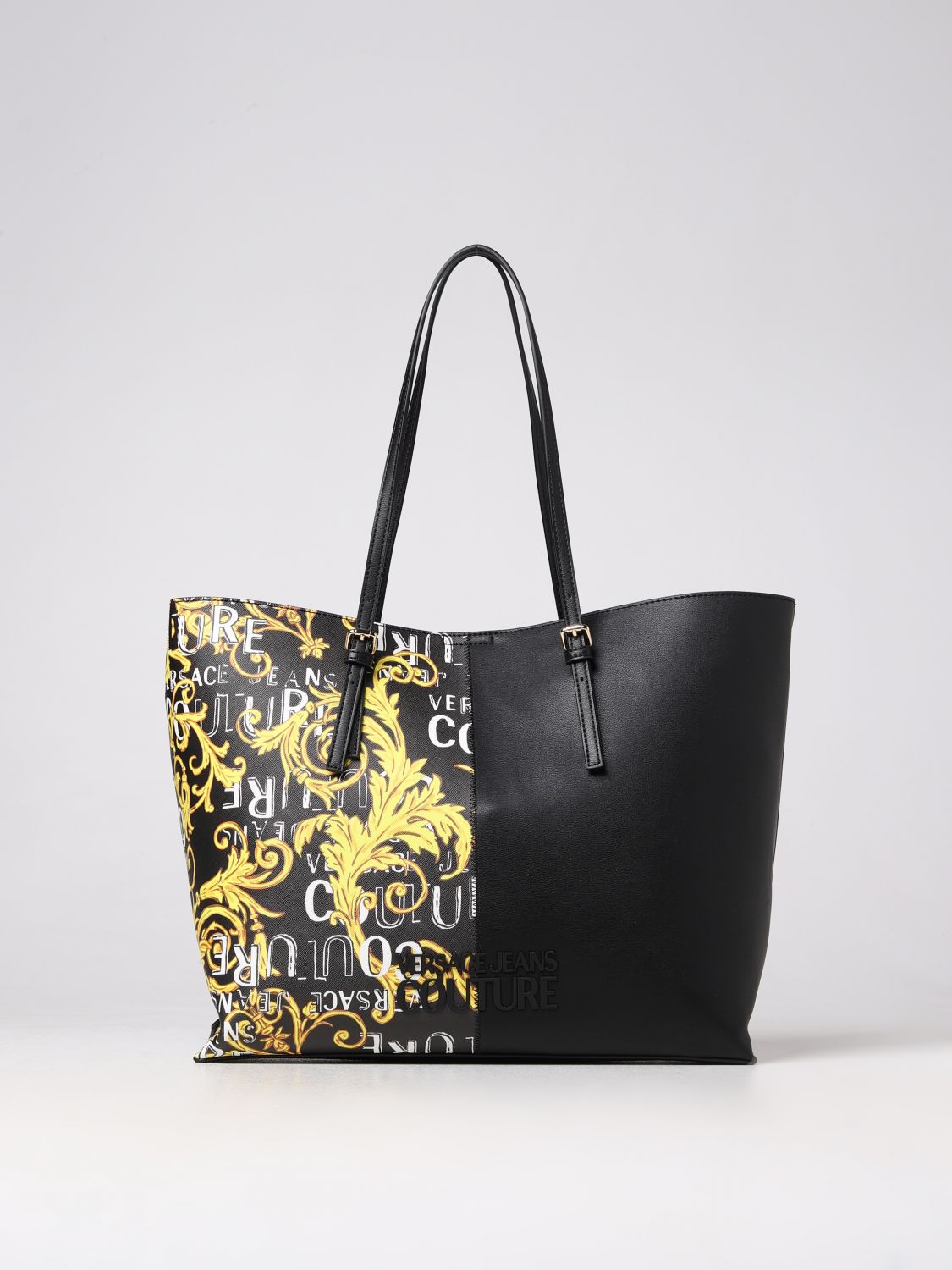 Versace Jeans Couture Tote Bags VERSACE JEANS COUTURE Woman colour Black