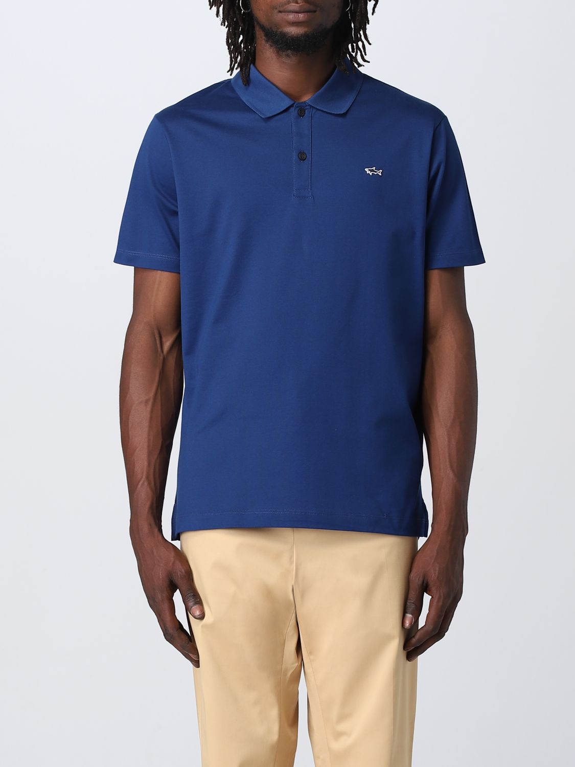 Paul & Shark Polo Shirt PAUL & SHARK Men colour Navy