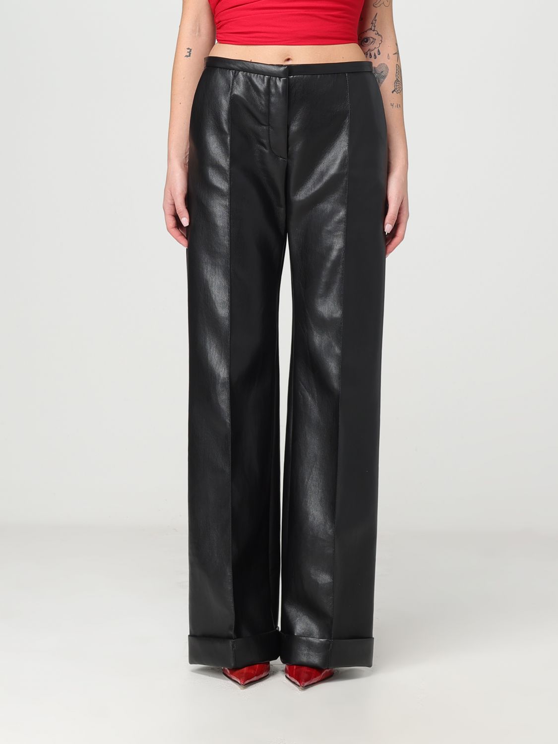 Philosophy Di Lorenzo Serafini Trousers PHILOSOPHY DI LORENZO SERAFINI Woman colour Black