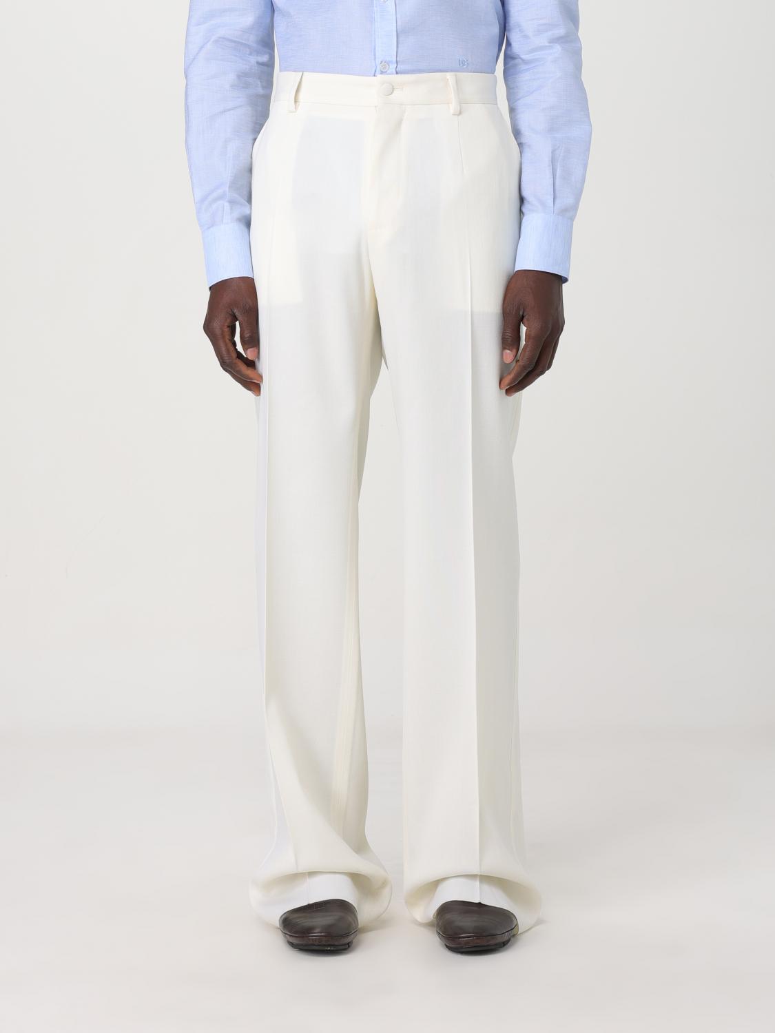 Dolce & Gabbana Trousers DOLCE & GABBANA Men colour White