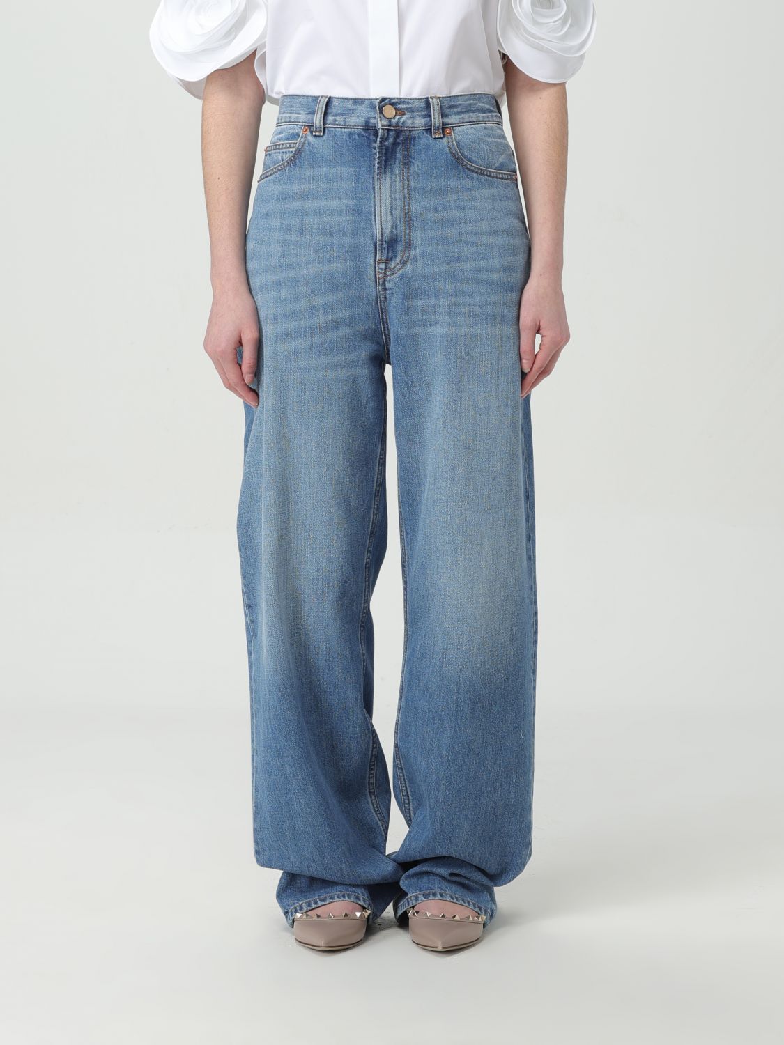 Valentino Jeans VALENTINO Woman colour Denim