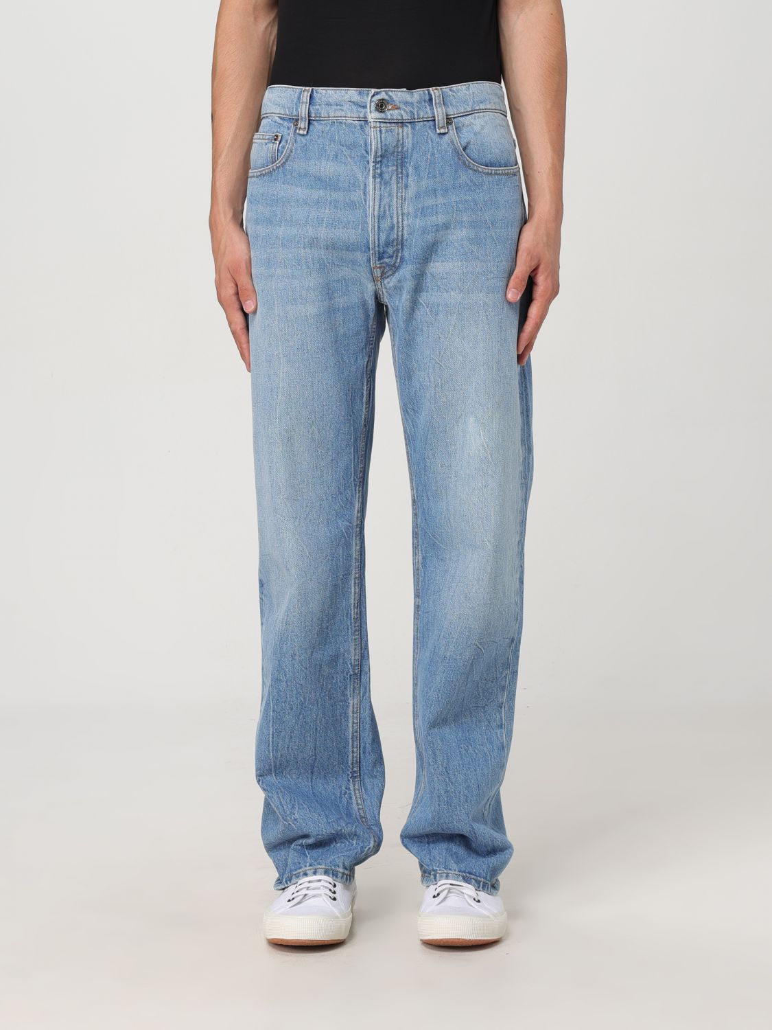 Wood Wood Jeans WOOD WOOD Men color Denim