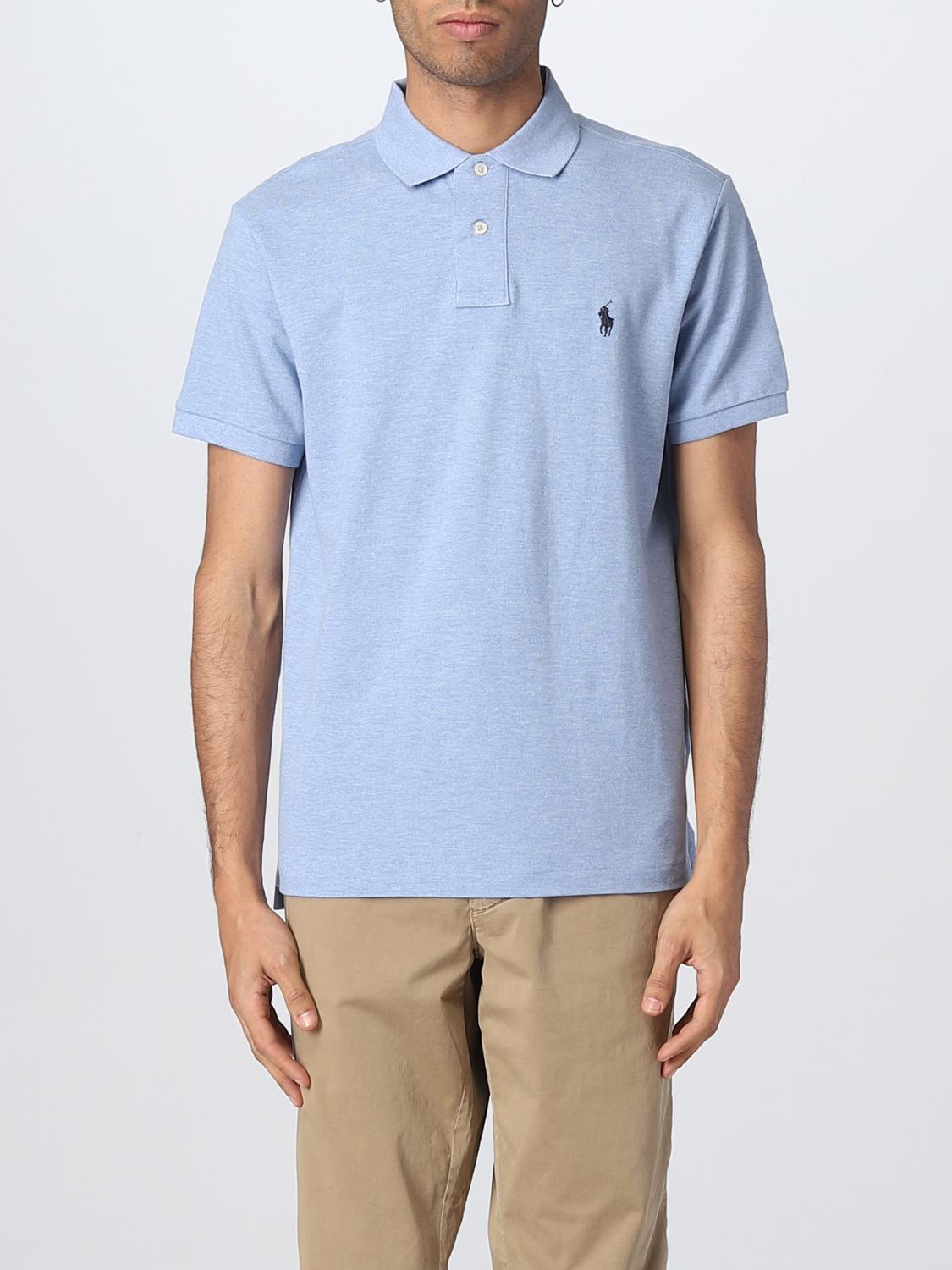 Polo Ralph Lauren Polo Shirt POLO RALPH LAUREN Men colour Gnawed Blue