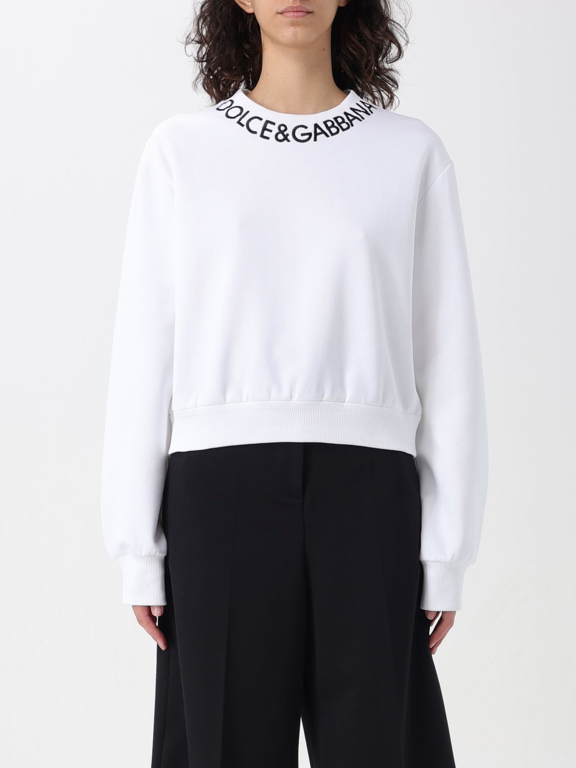 Dolce & Gabbana Sweatshirt DOLCE & GABBANA Woman colour White