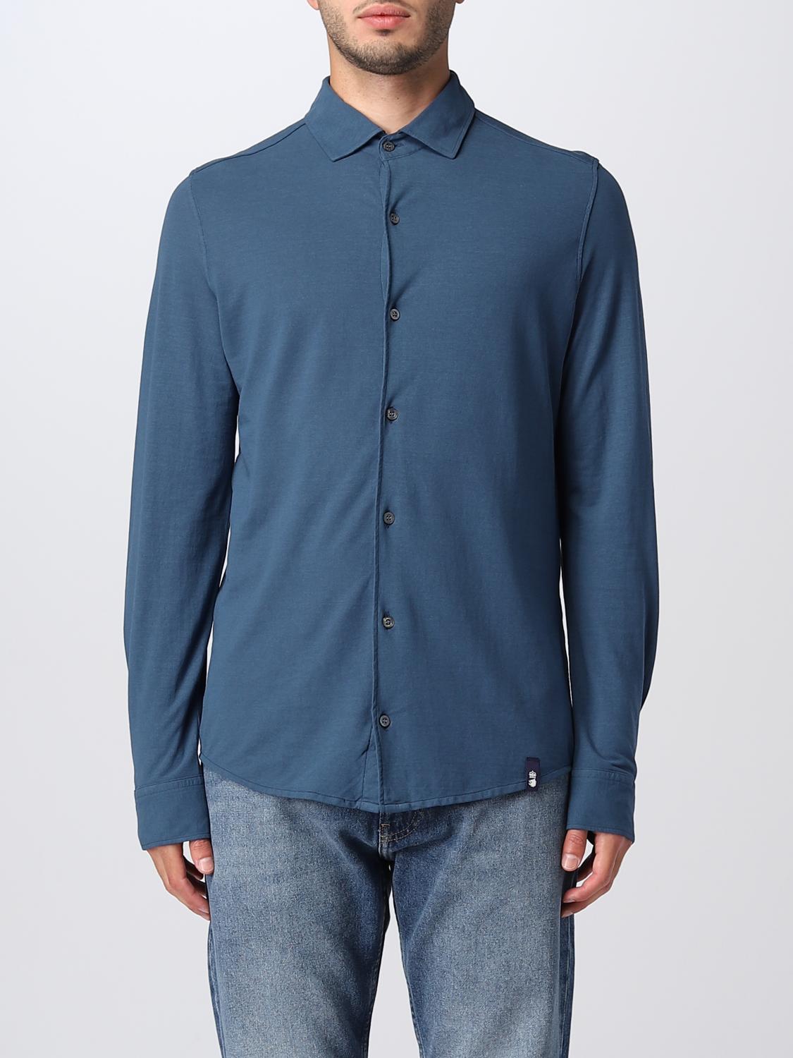 Drumohr Shirt DRUMOHR Men colour Blue