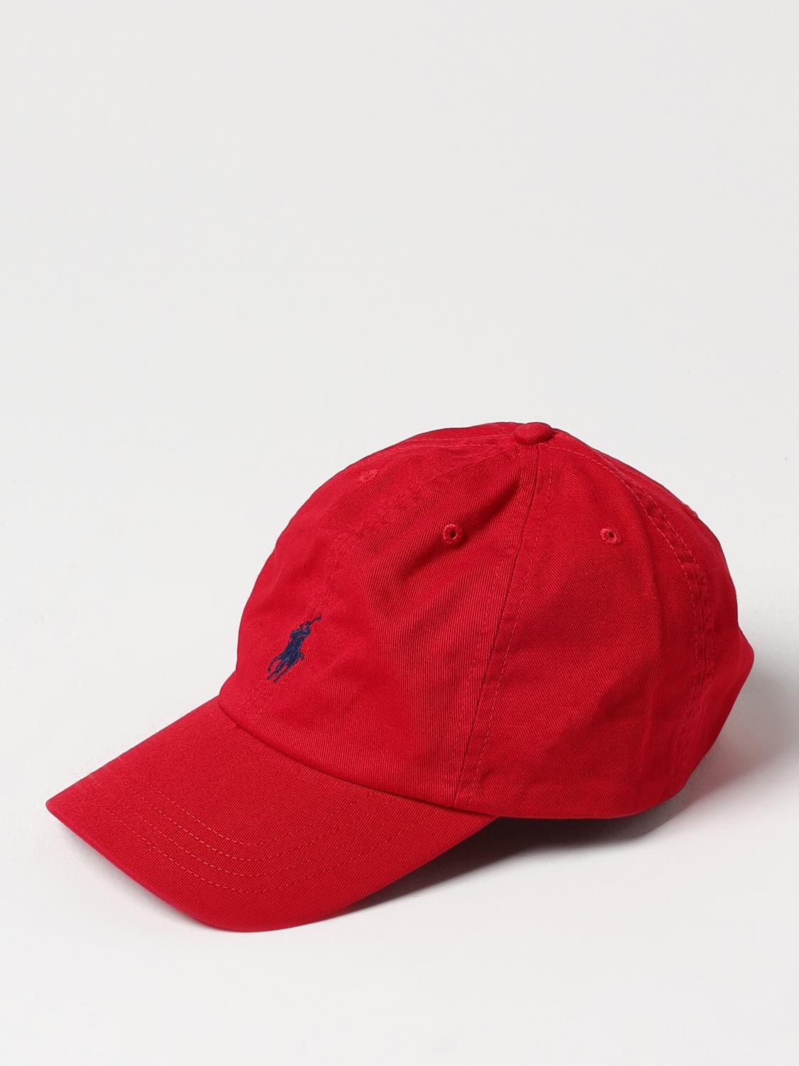 Polo Ralph Lauren Hat POLO RALPH LAUREN Kids colour Red