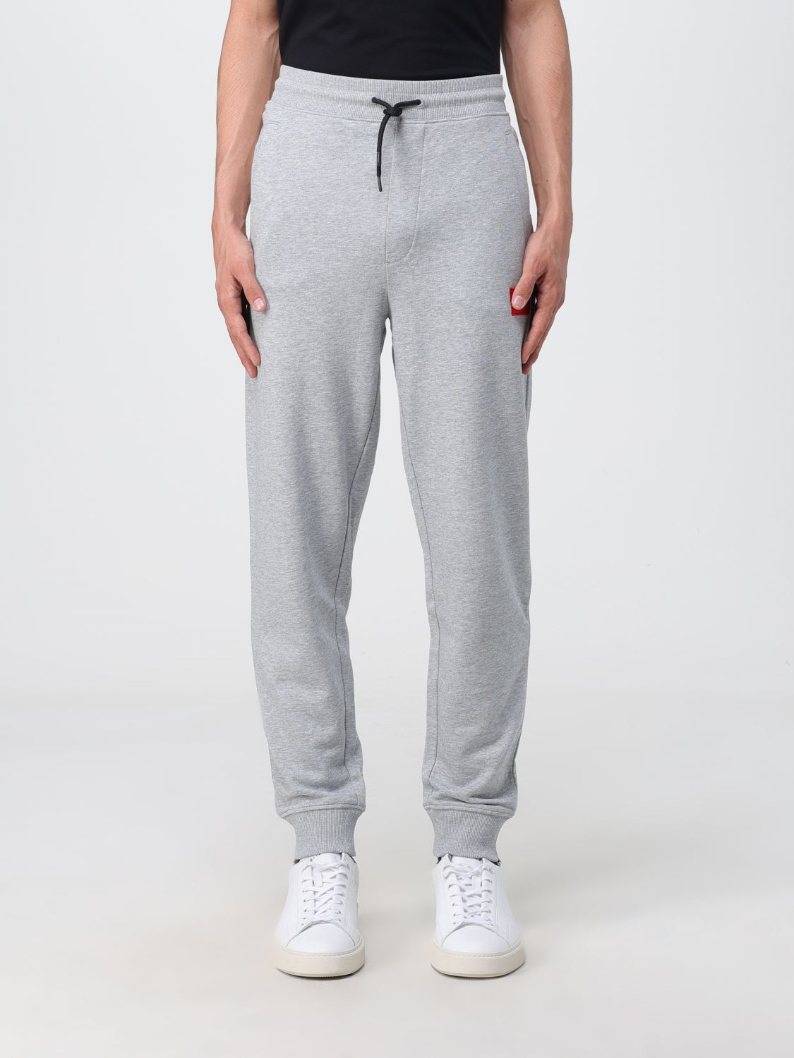 BOSS Trousers BOSS Men colour Grey