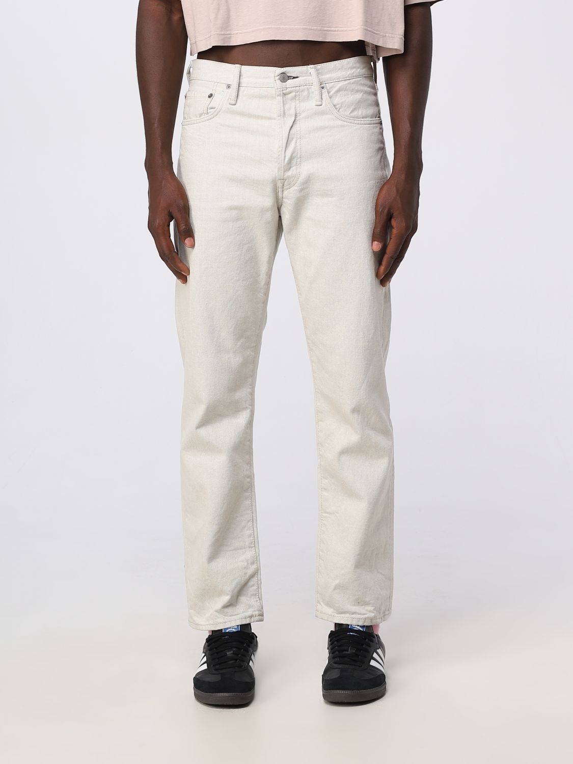 Acne Studios Jeans ACNE STUDIOS Men colour Ecru