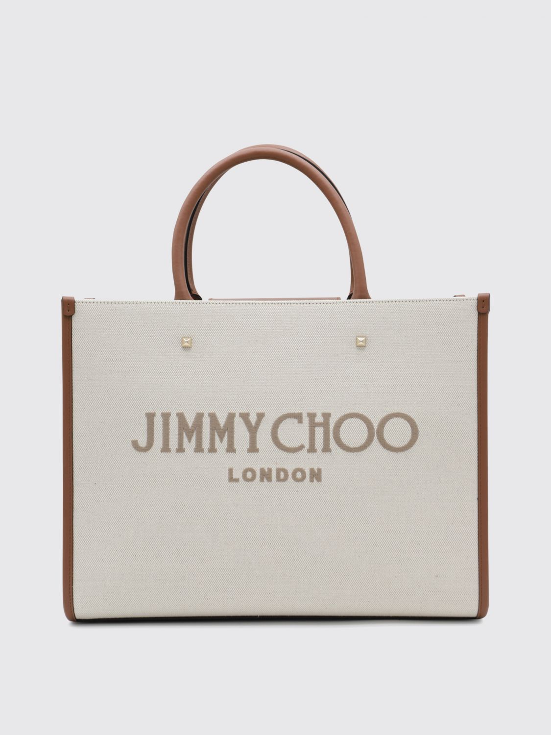 Jimmy Choo Tote Bags JIMMY CHOO Woman colour Natural