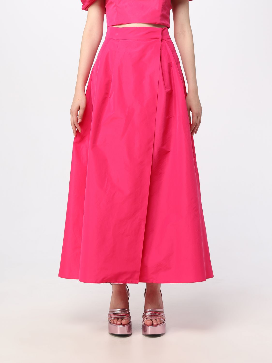 Pinko Skirt PINKO Woman colour Fuchsia