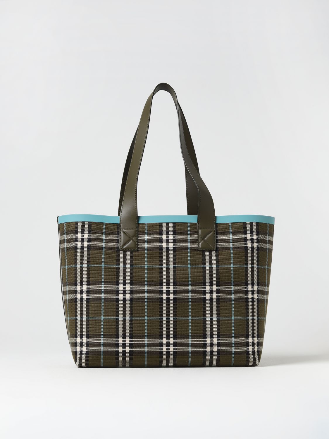 Burberry Tote Bags BURBERRY Woman colour Olive