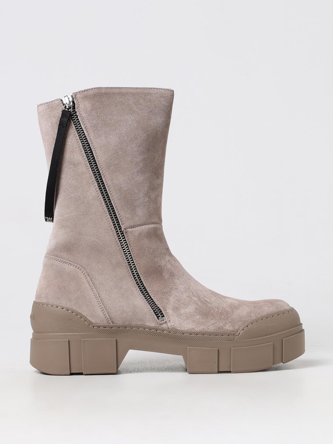 Vic Matié Flat Ankle Boots VIC MATIÉ Woman color Beige